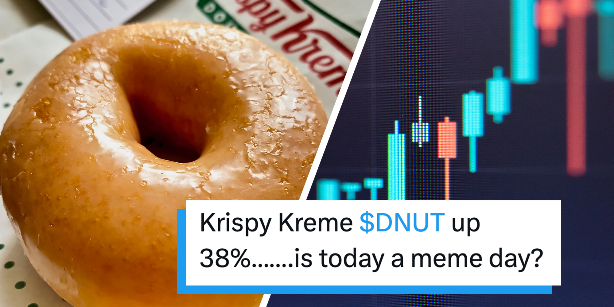 krispy kreme meme stock dnut up