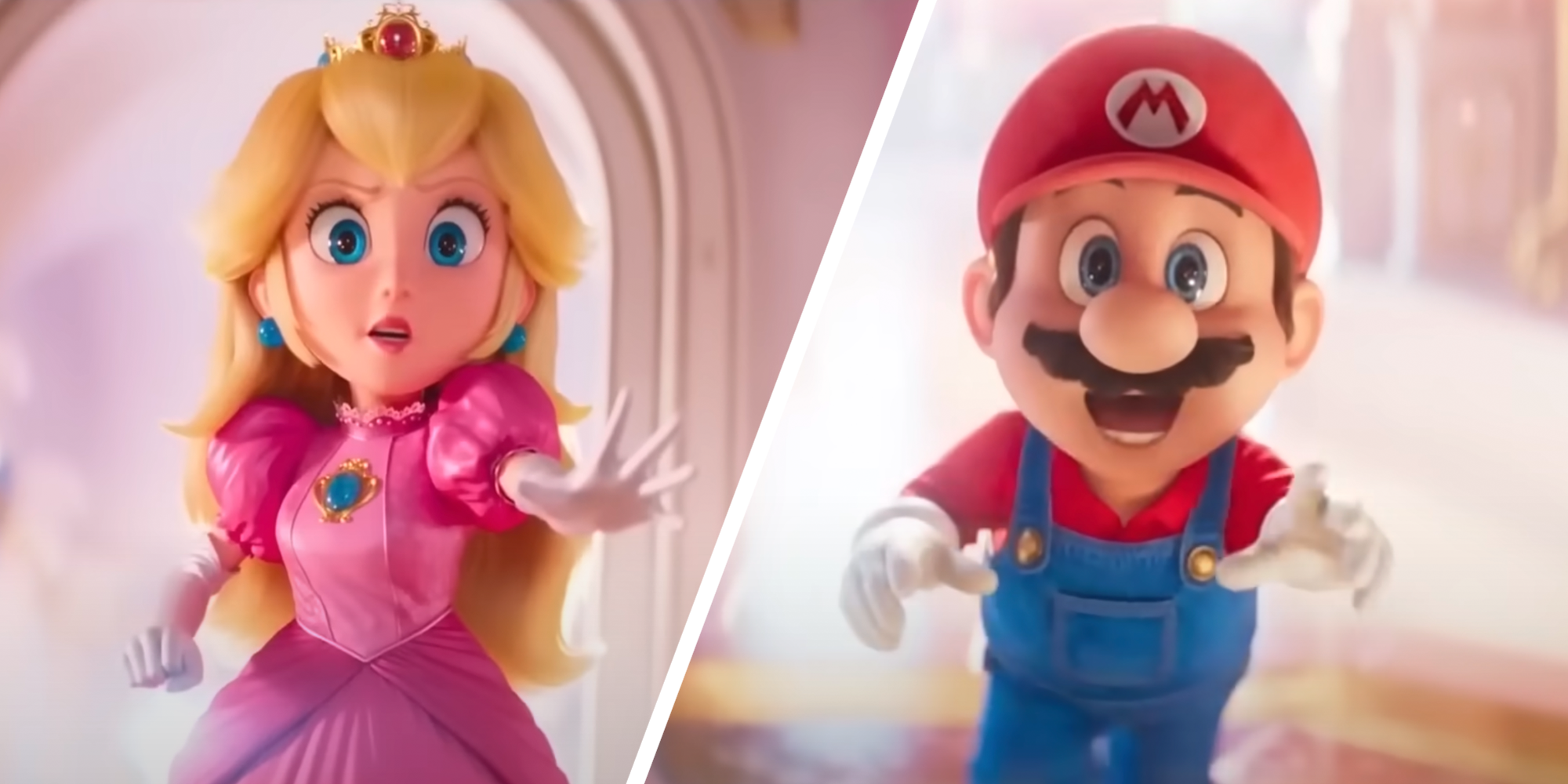 mario and peach are only friends
