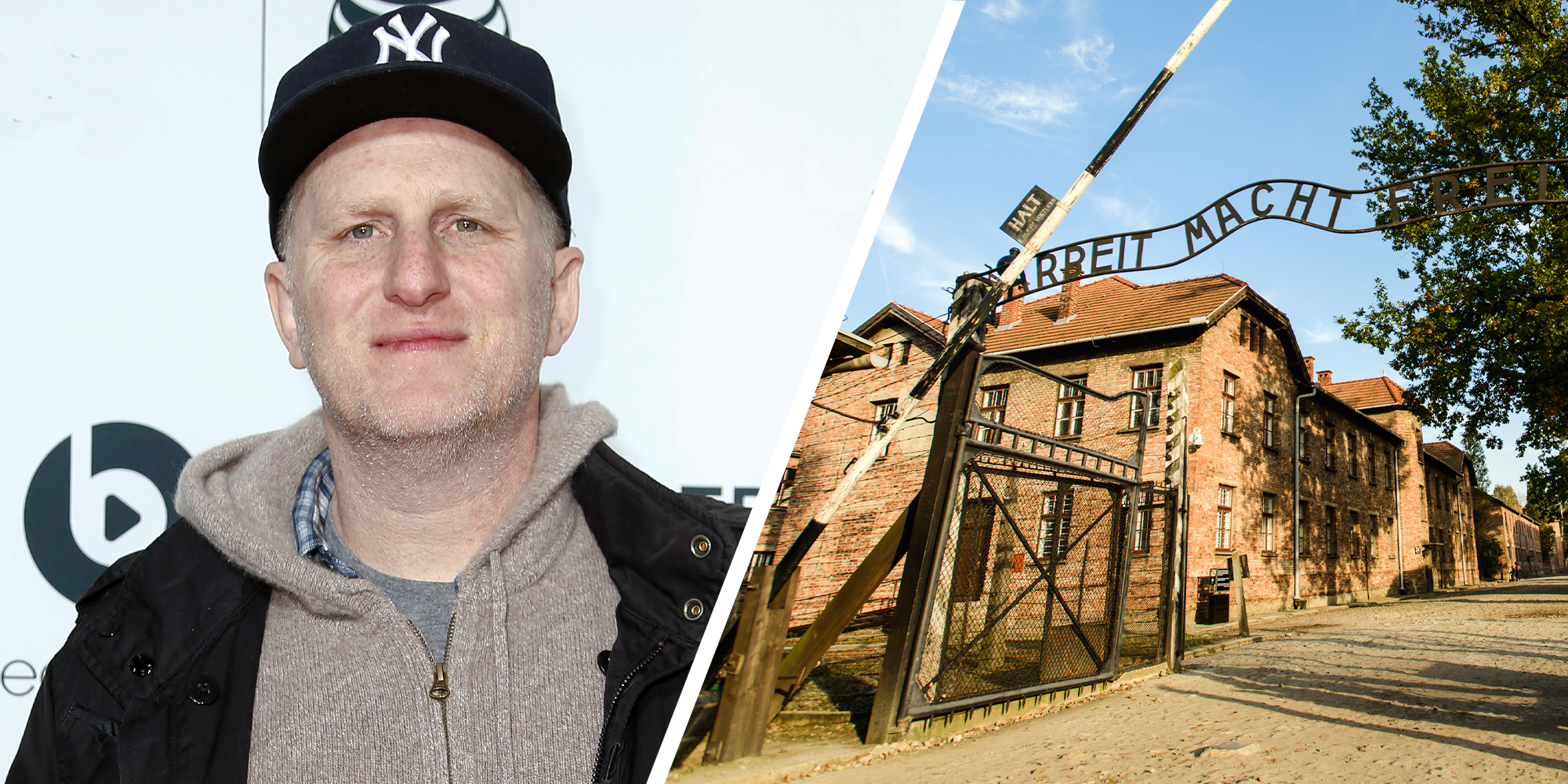 michael rappaport shares ai image of auschwitz on facebook