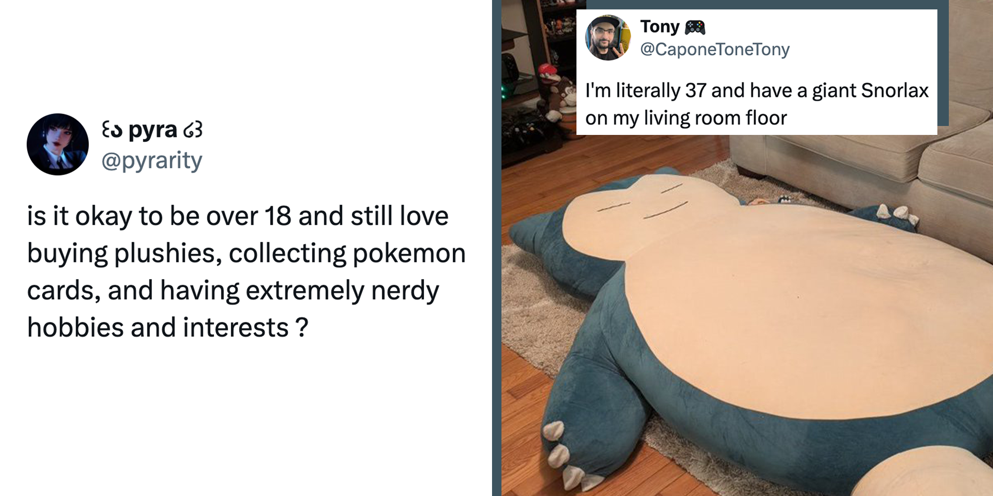 snorlax on the floor nerd geek hobbies
