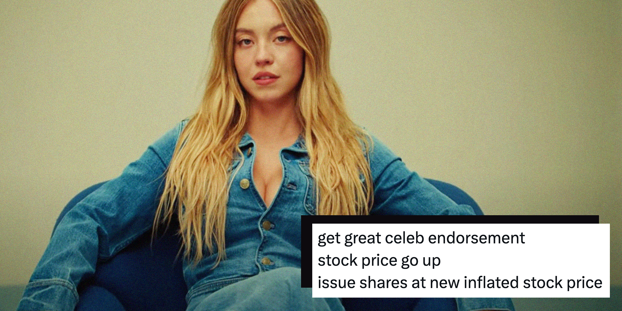The Efficient Market At Work American Eagle Stock Jumps After Sydney Sydney Sweeney American Eagle Jeans Stock