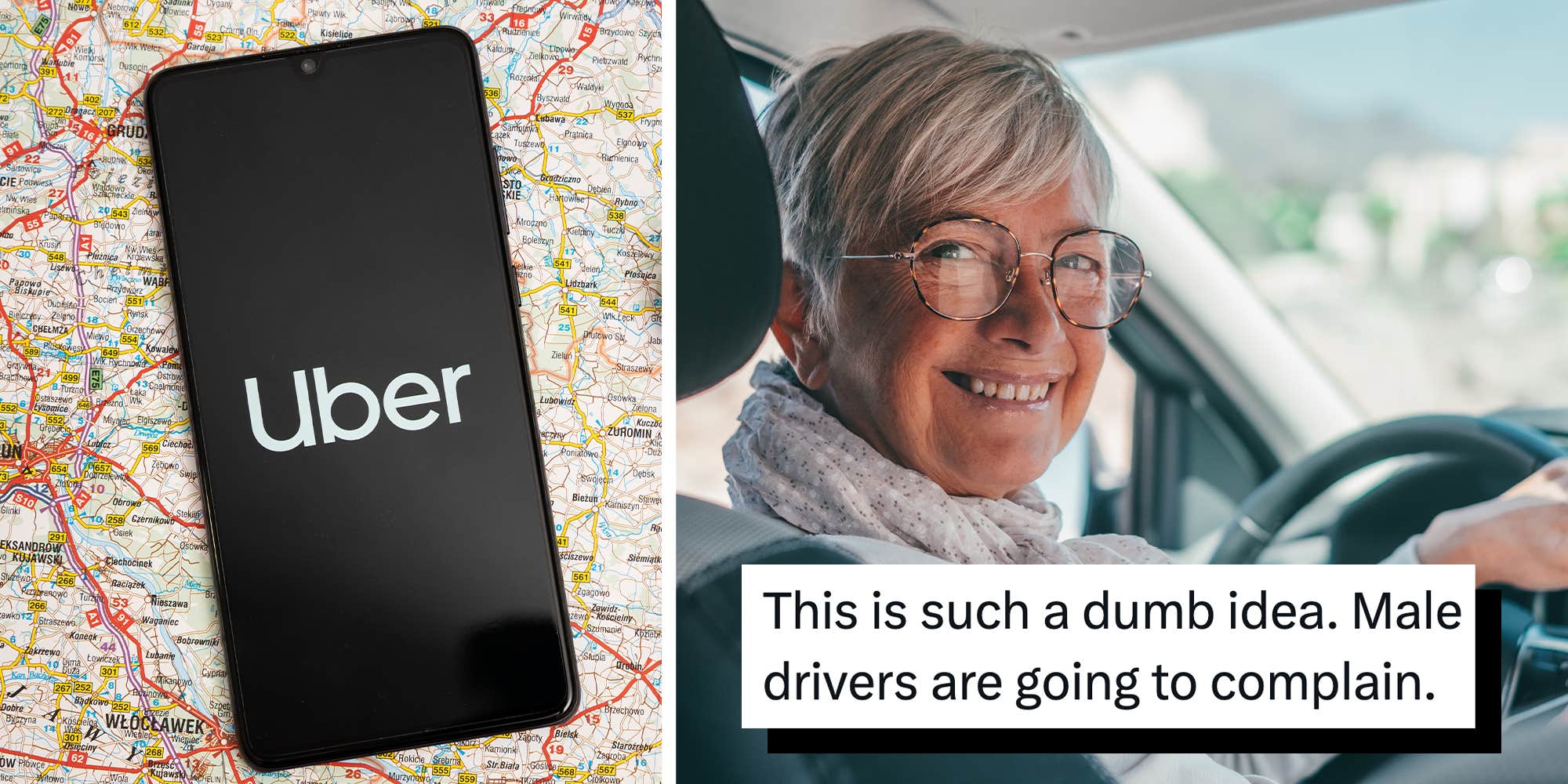 Uber announced a new feature to match female riders with drivers who are women. So why are some men getting so emotional about it?