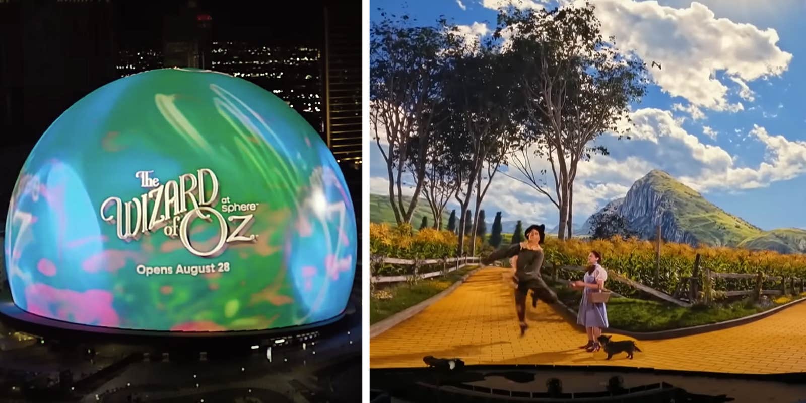 Outrage over "Wizard of Oz" AI upscaling at The Sphere