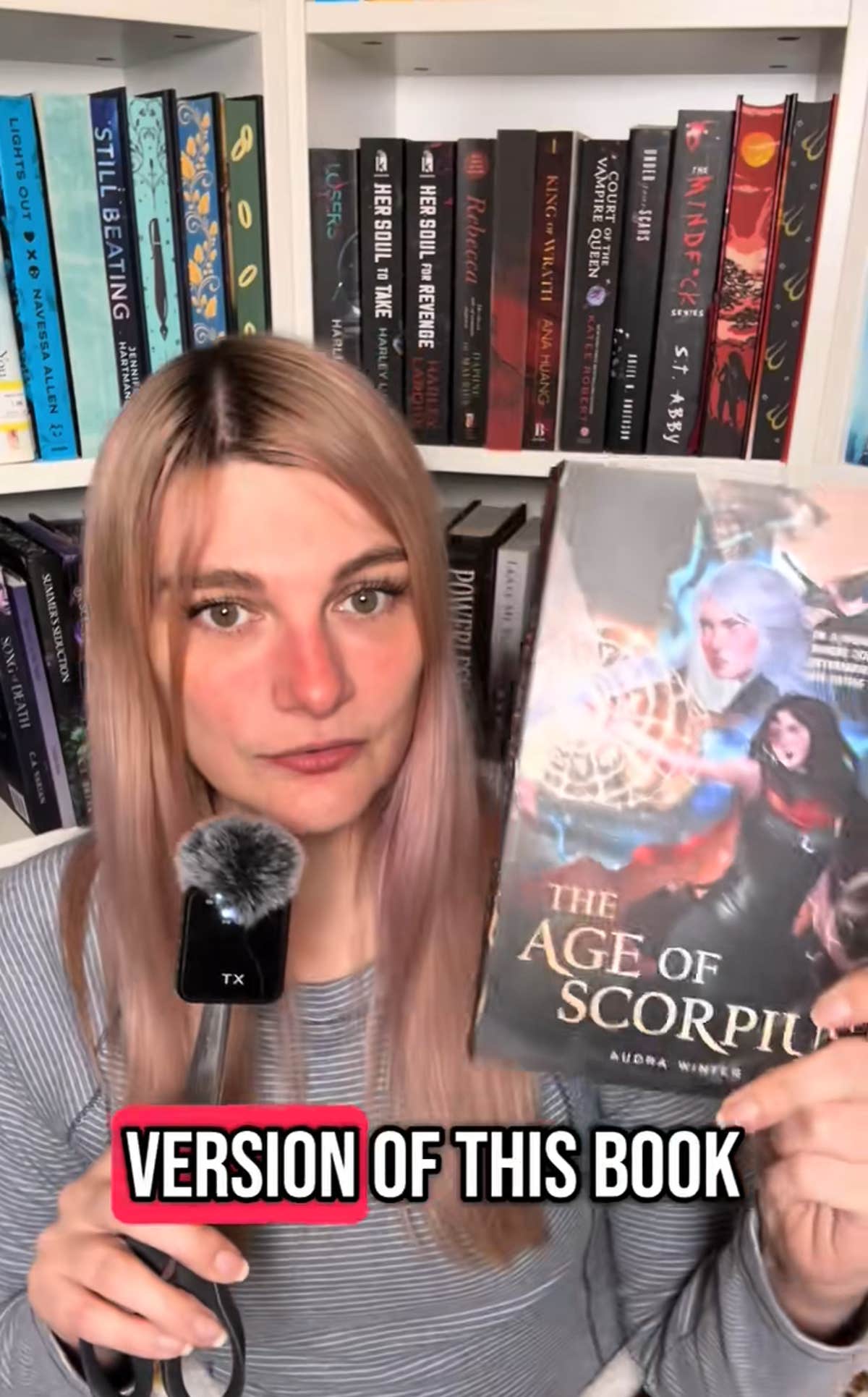 "Age of Scorpius" author blasted on Goodreads and BookTok