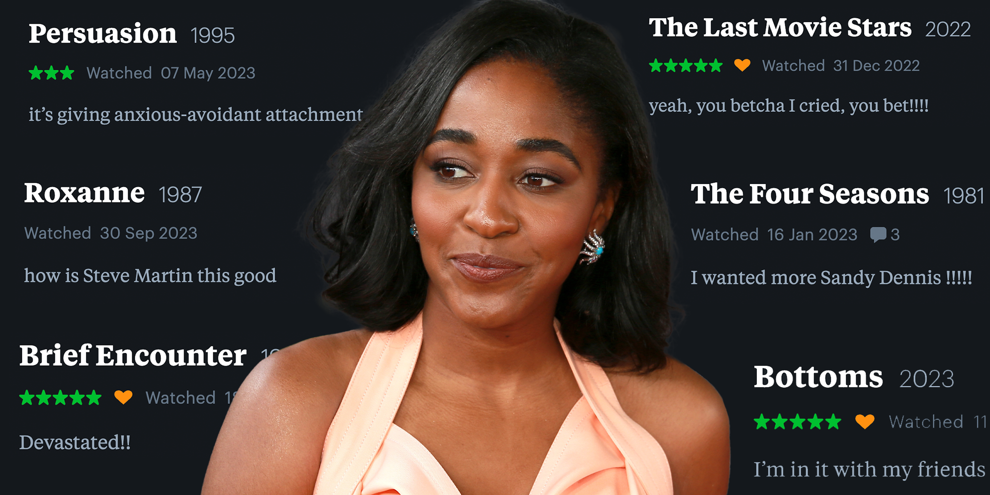 ayo edebiri letterboxd reviews