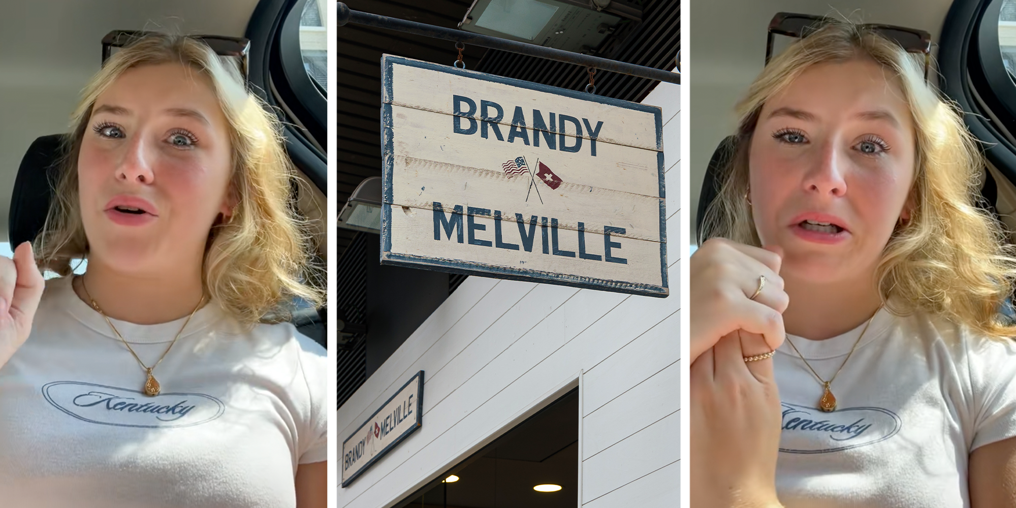 brandy melville makeup tryon clothes