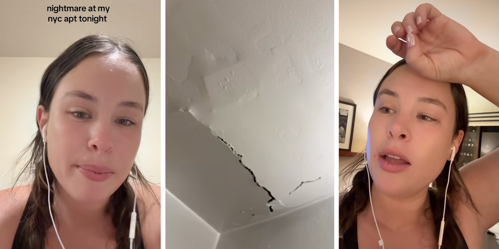 cockroaches fall from nyc apartment ceiling