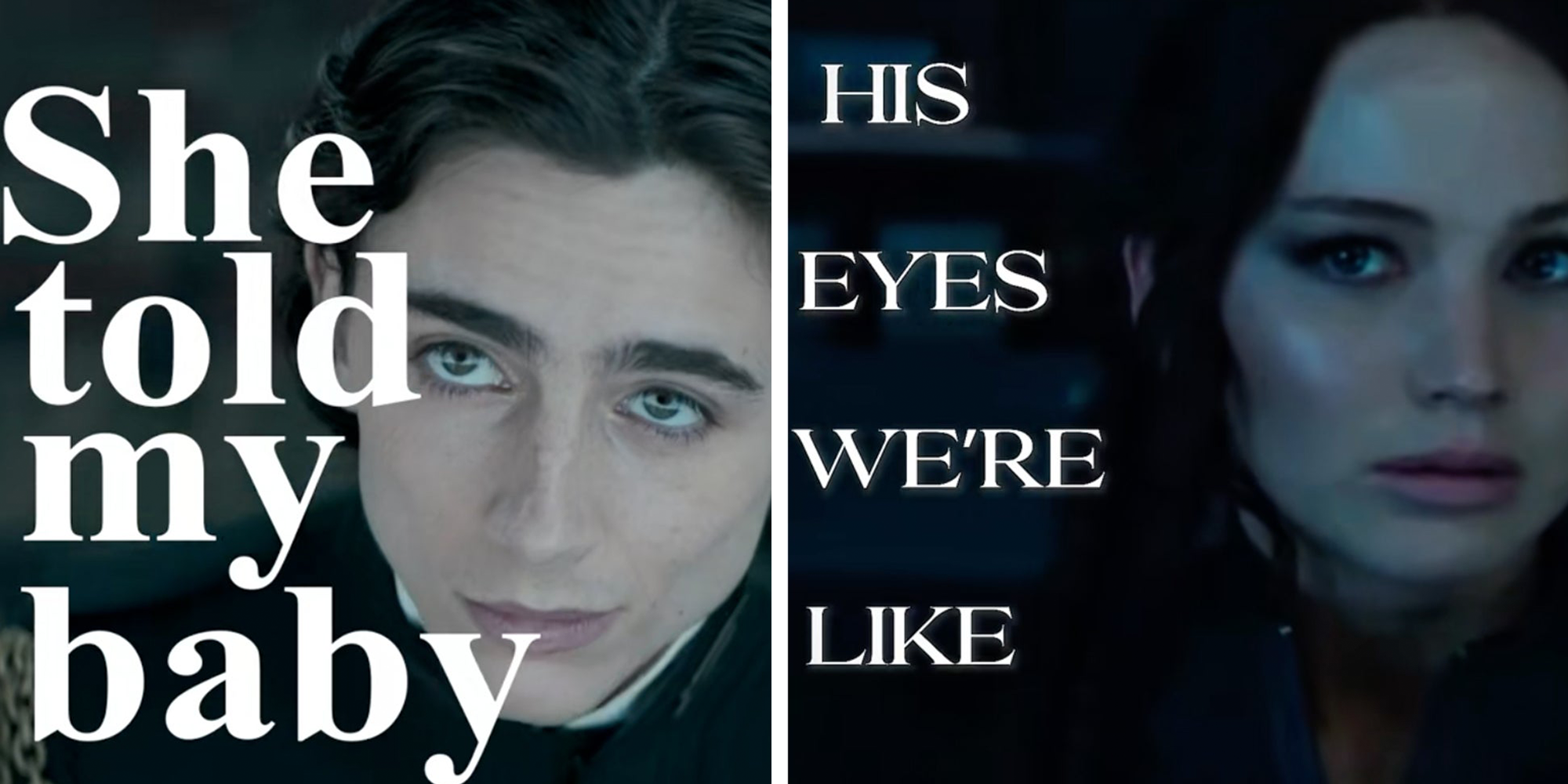 "His eyes were like mine" TikTok trend