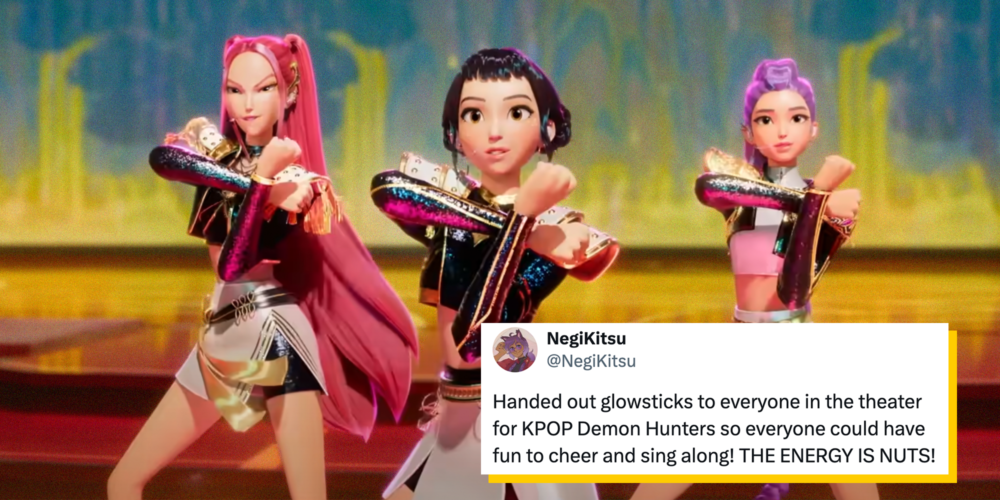 “KPop Demon Hunters” is the first Netflix movie to win the box office thanks to fan enthusiasm: “Don’t think I’ve had a better movie experience”