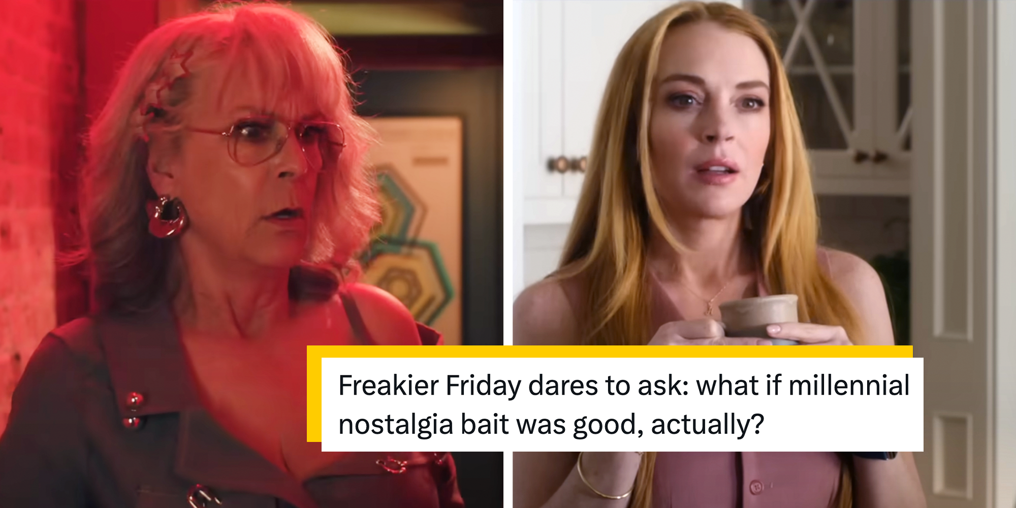 millennials love freakier friday movie