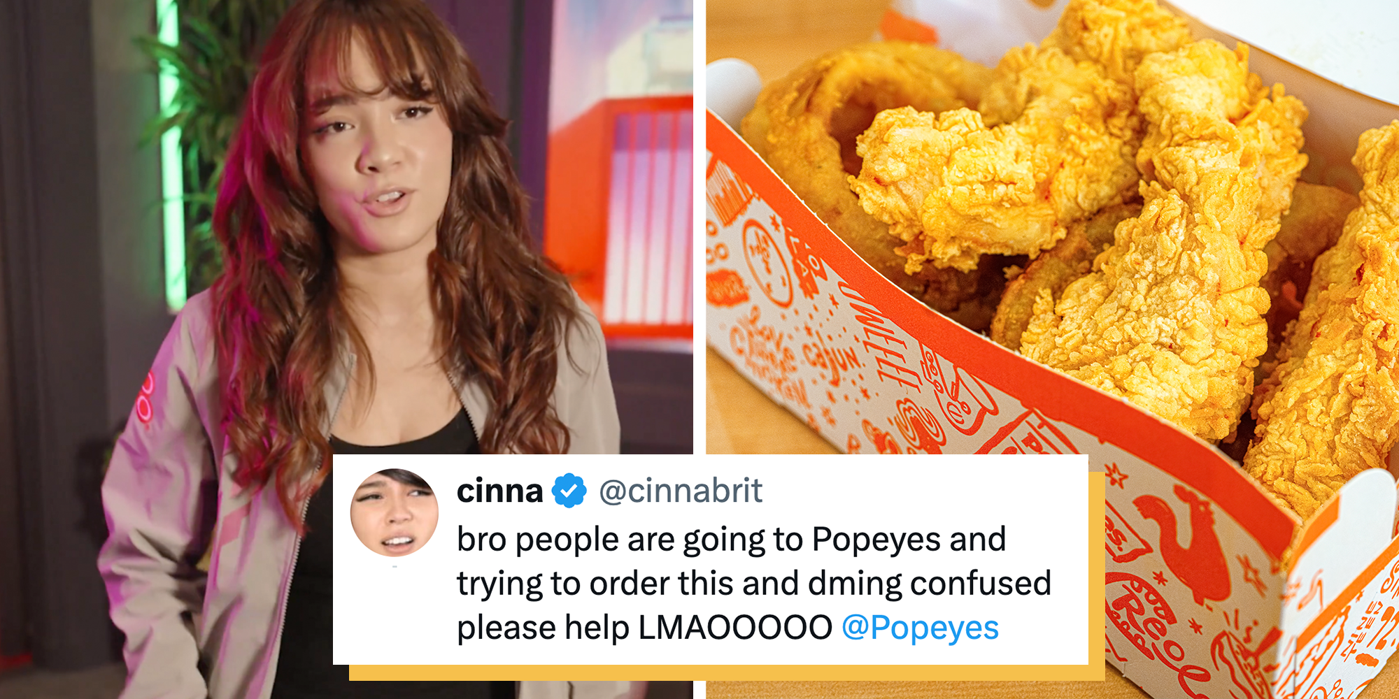 popeyes streamer twitch promotion cinna