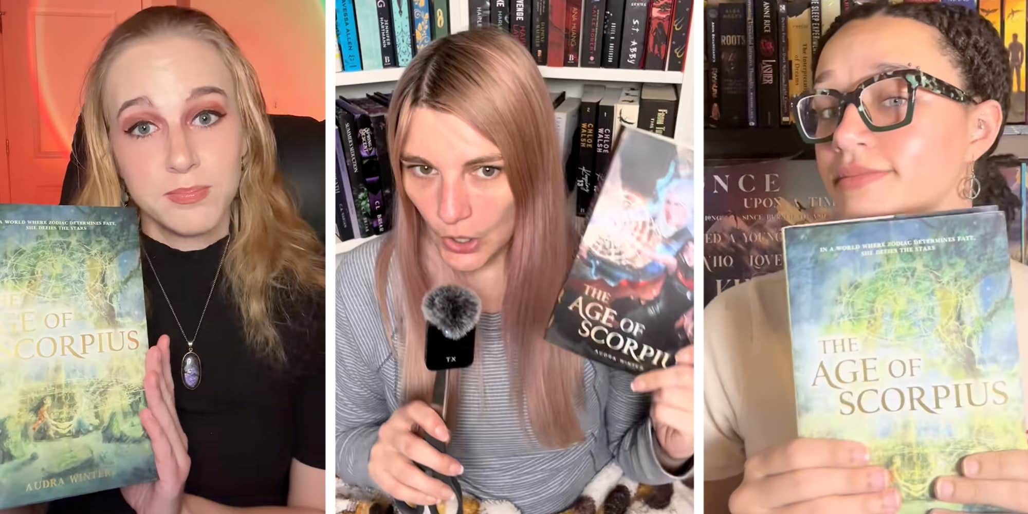 "Age of Scorpius" author blasted on Goodreads and BookTok after viral hype fizzles