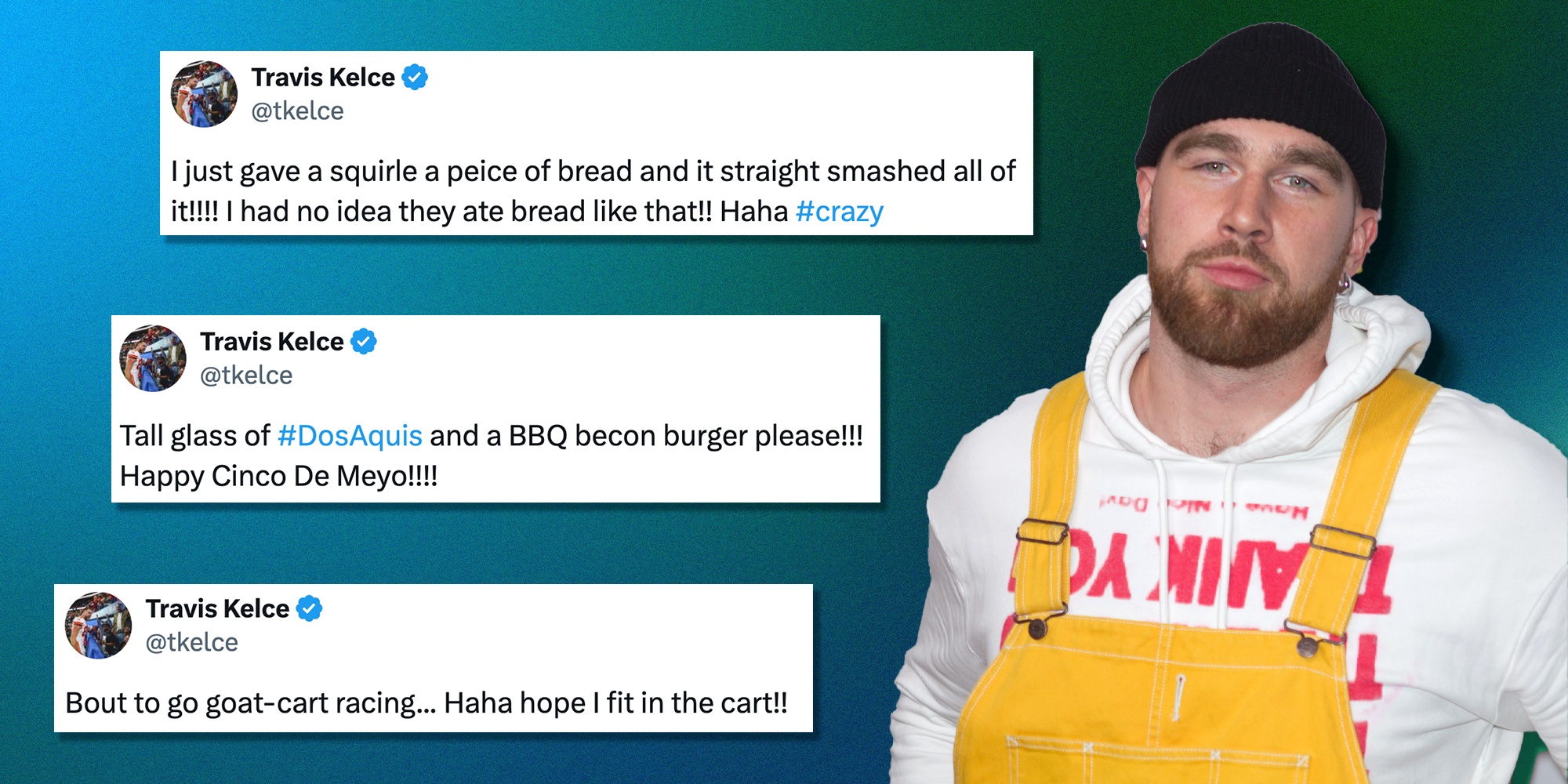 travis kelce best tweets