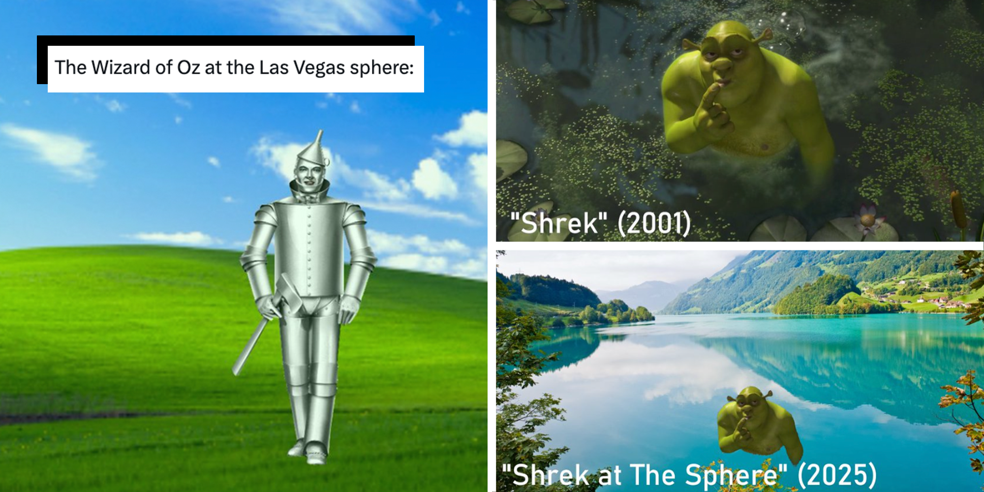 wizard of oz at the sphere 2025 best memes