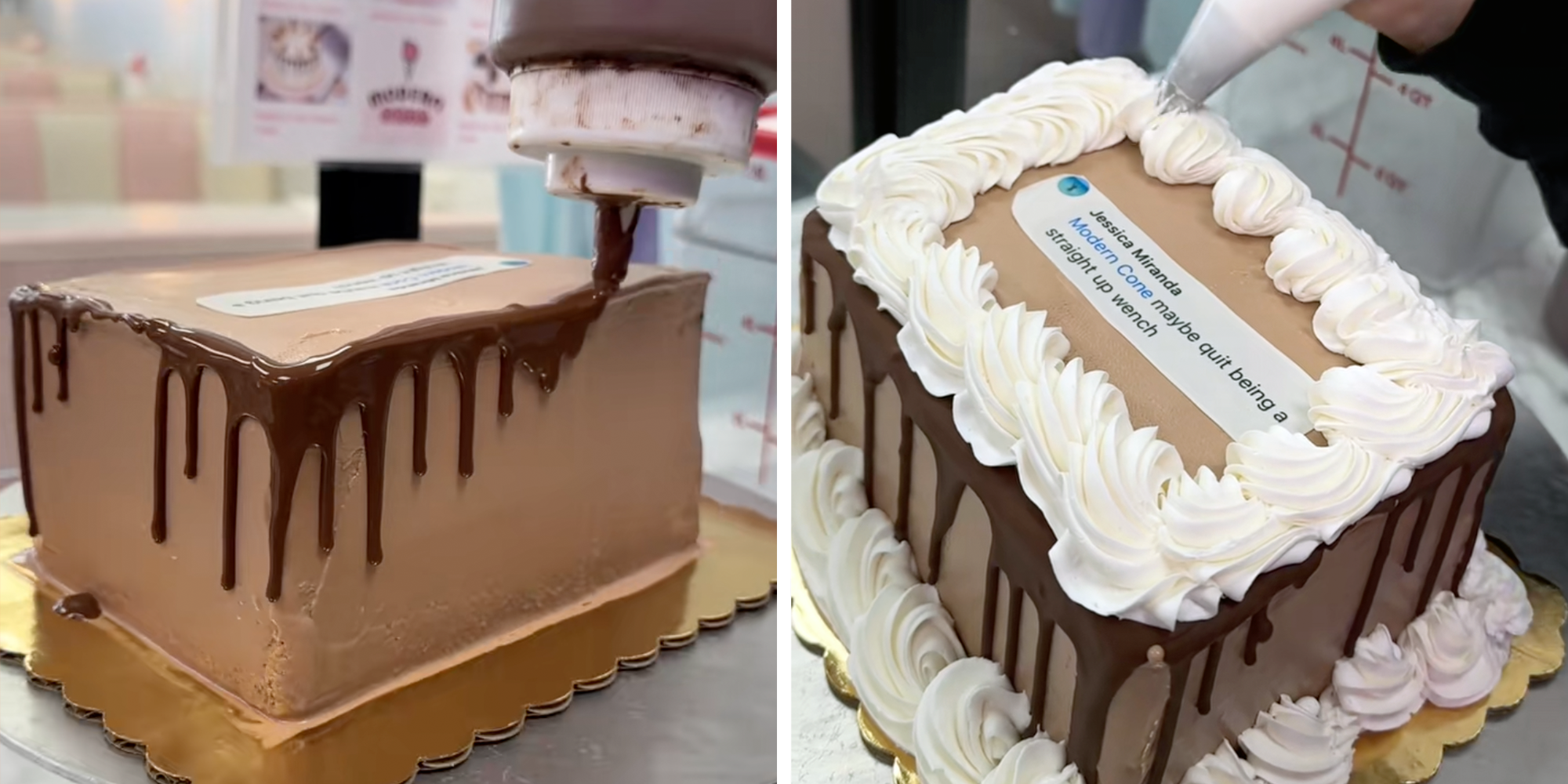 baker makes a hate cake for biggest troll