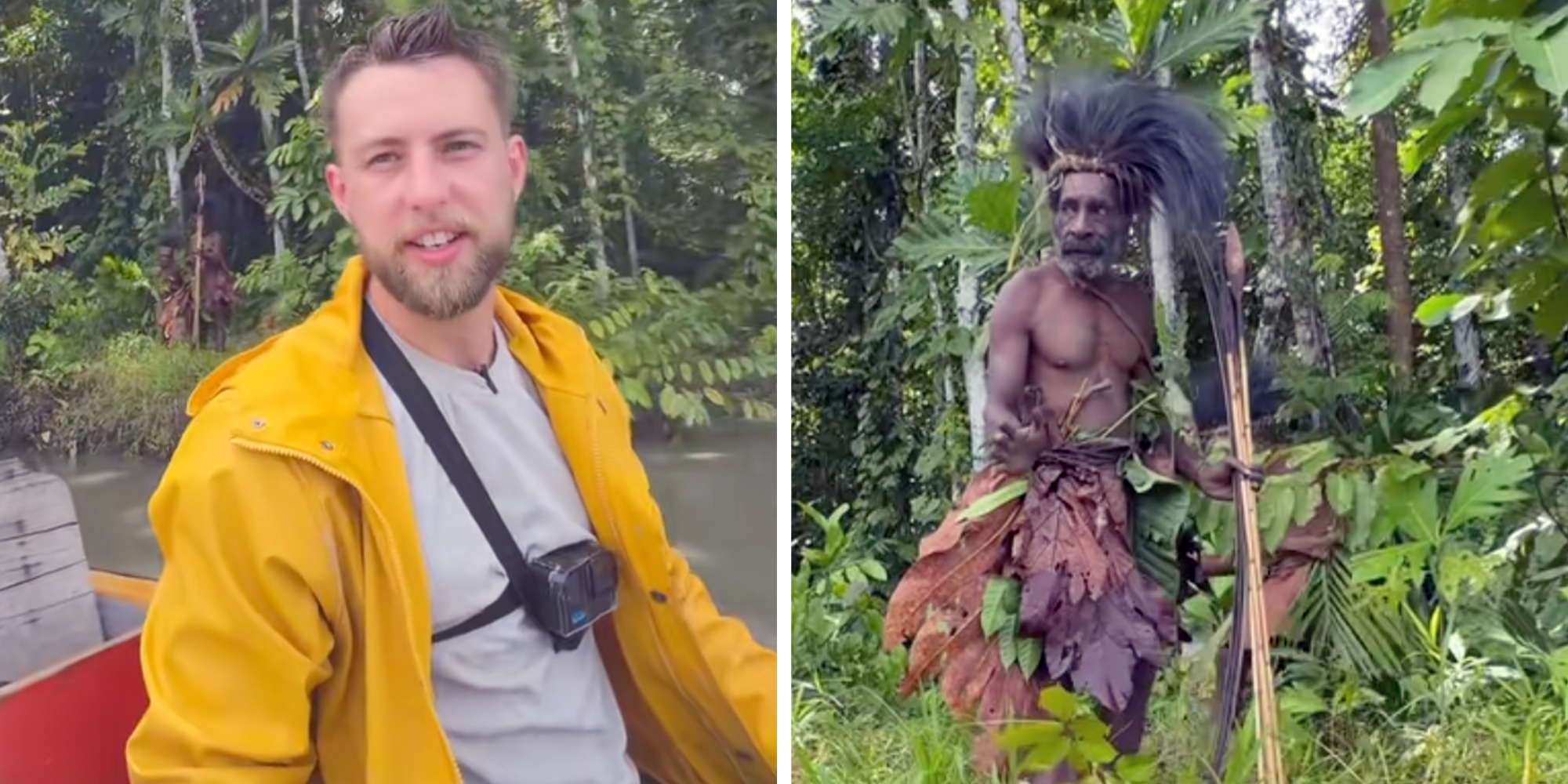 dara tah disturbing a native tribe in indonesia