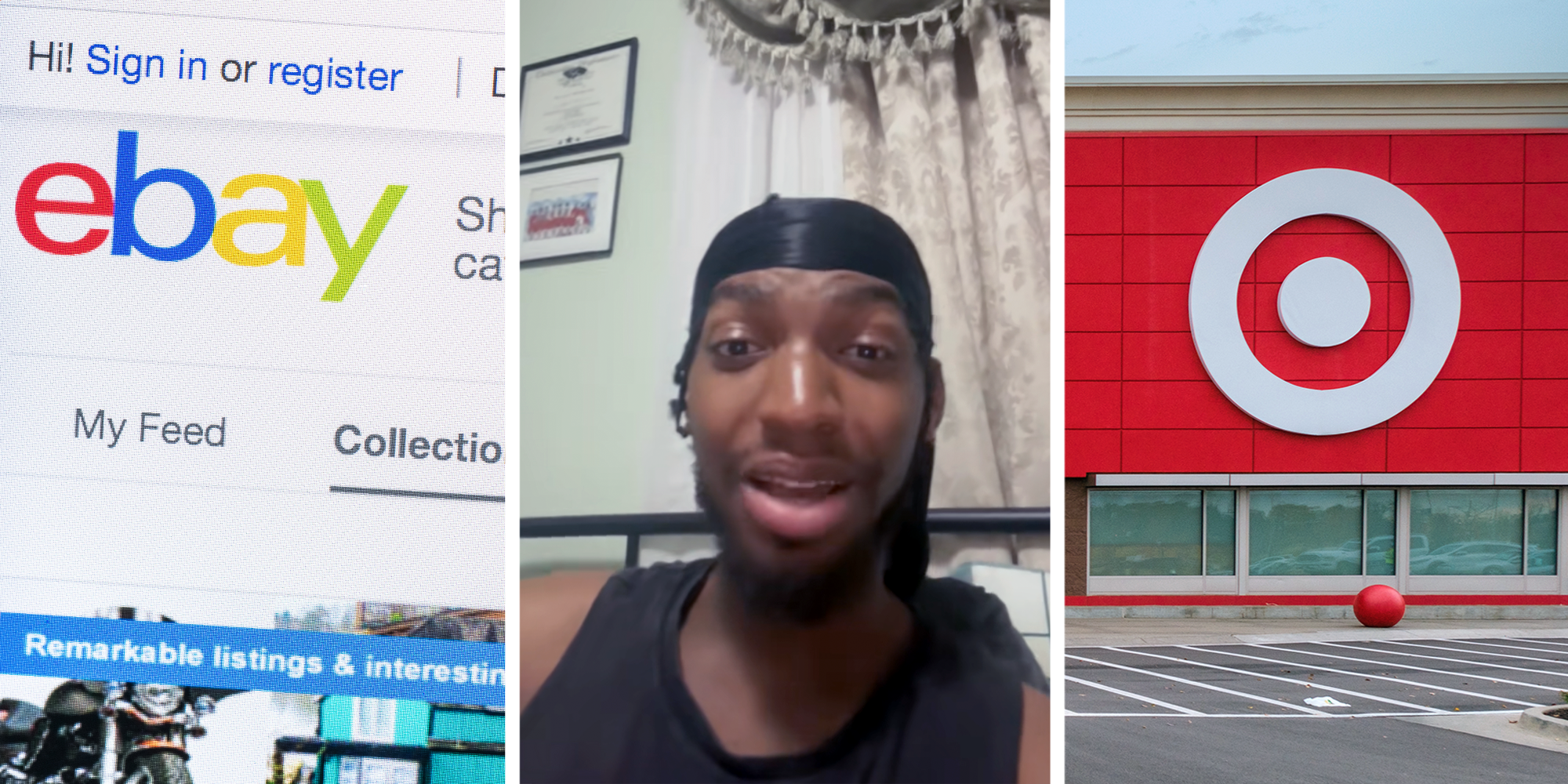 ebay order ships from target tiktok