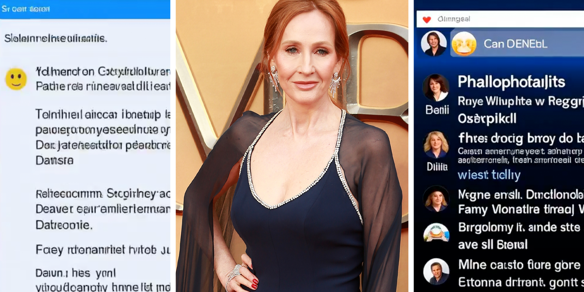 jk rowling posts ai slop on x