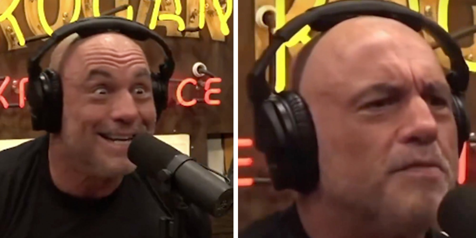 Joe Rogan on his podcast.