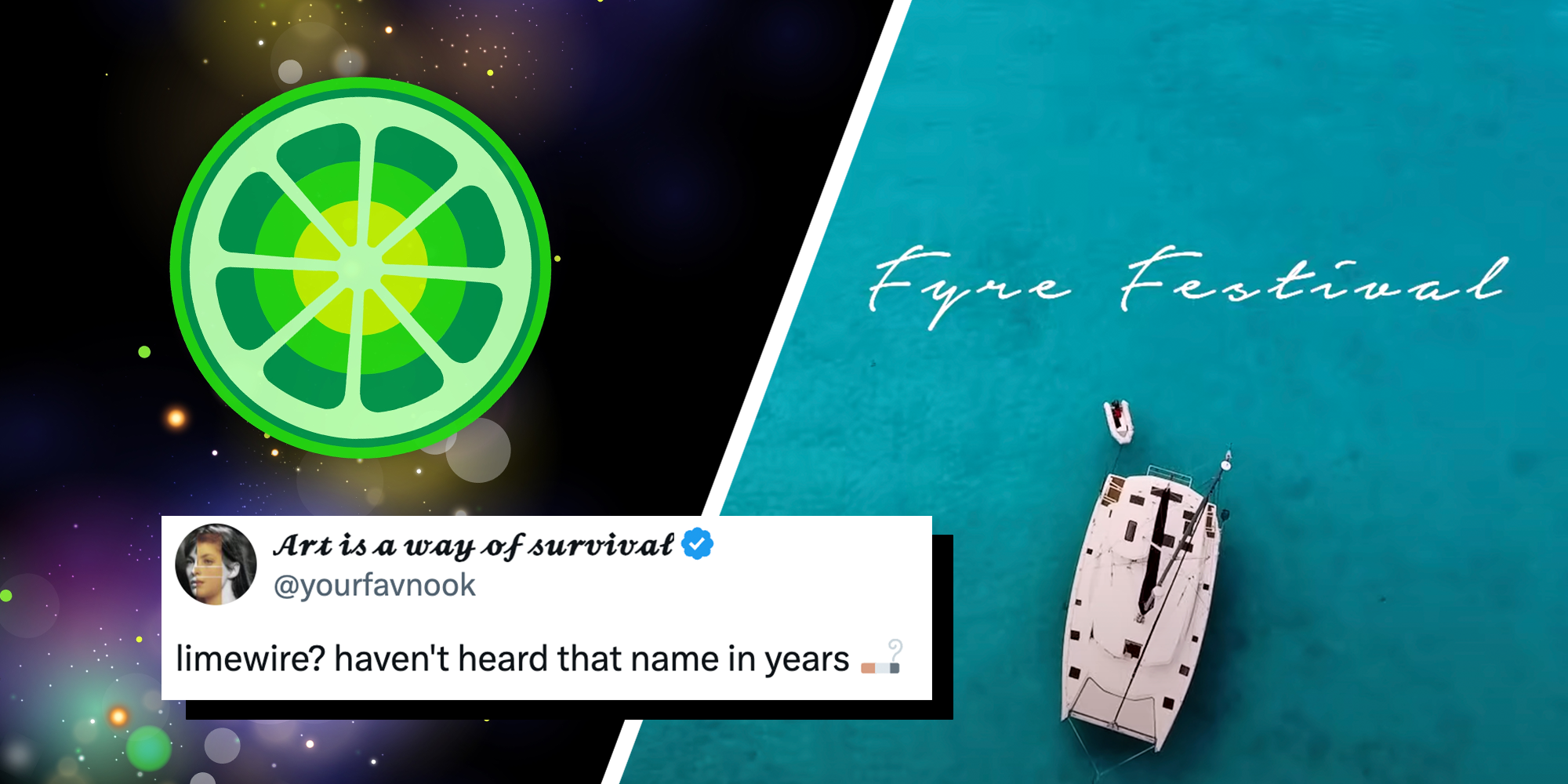 limewire buys fyre festival