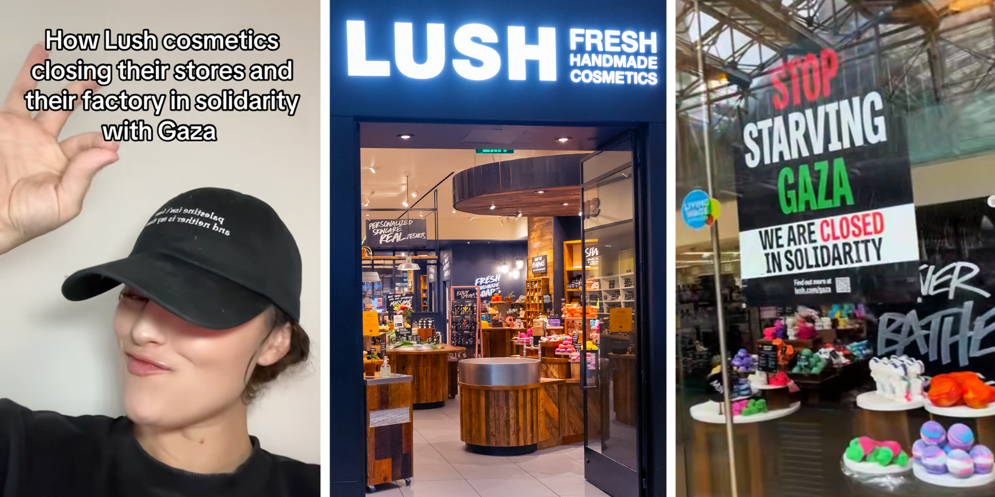 lush cosmetics closed
