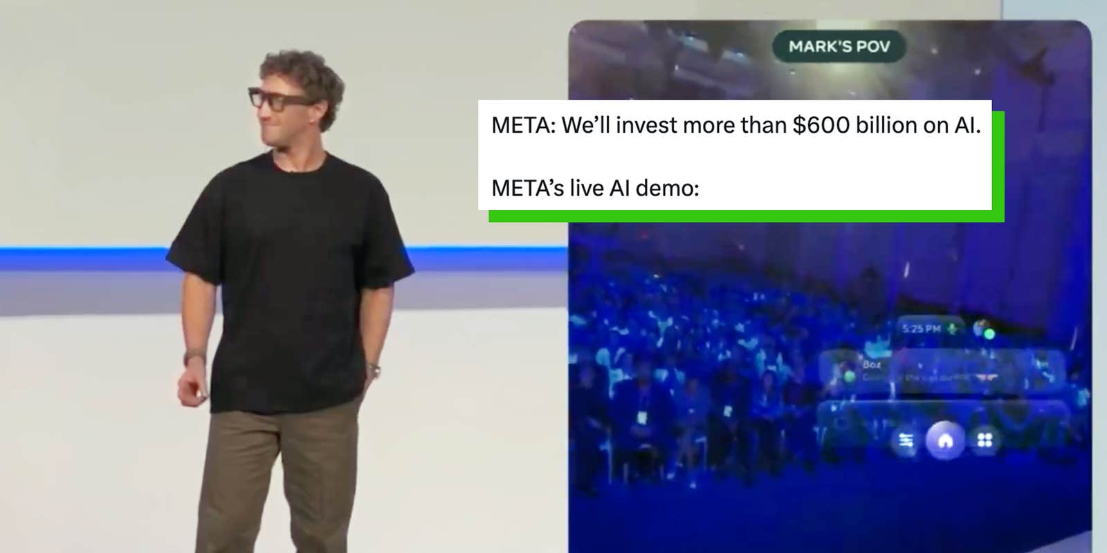 Metas Live Did Meta's Live AI Demo of Smart Glasses Fail Twice?
