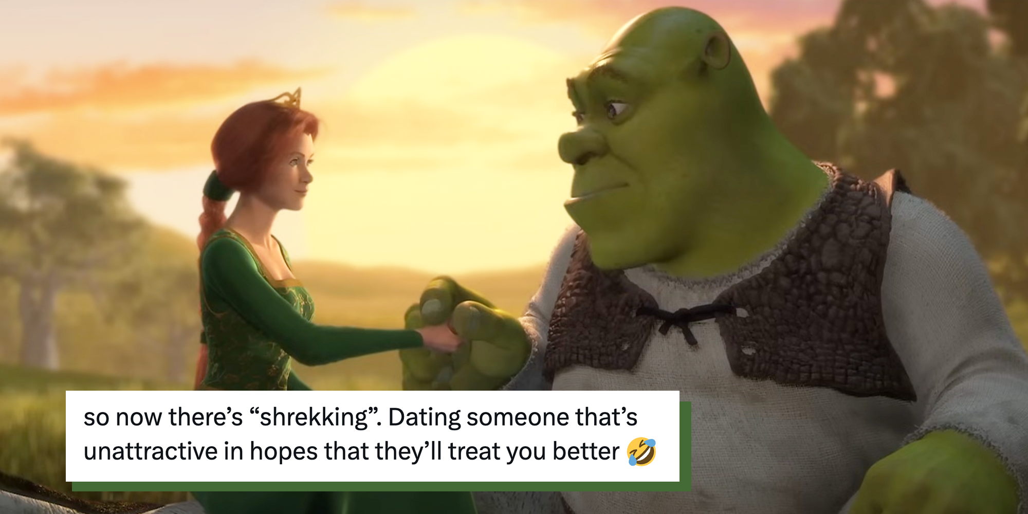 shrekking dating trend