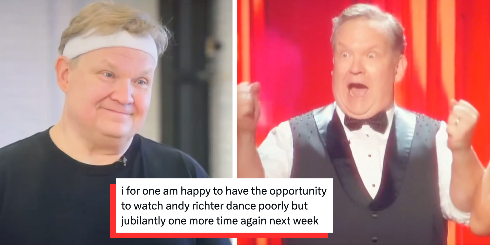 andy richter on dancing with the stars