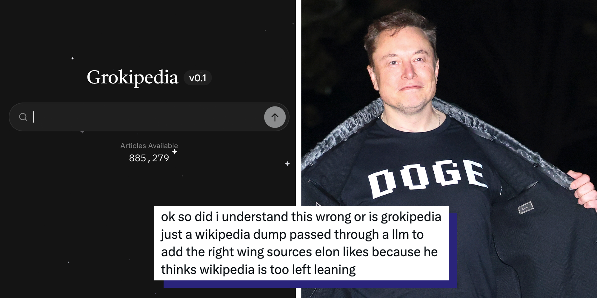elon musk launches grokipedia