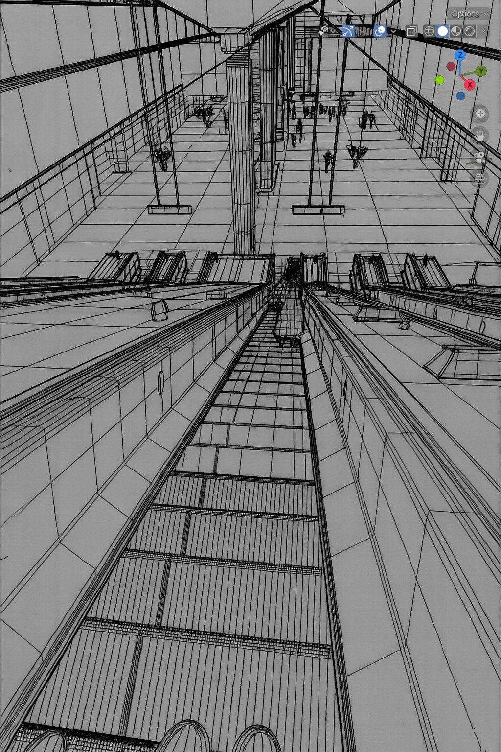 'How a mathematician sees the world' meme representing 3D artists.