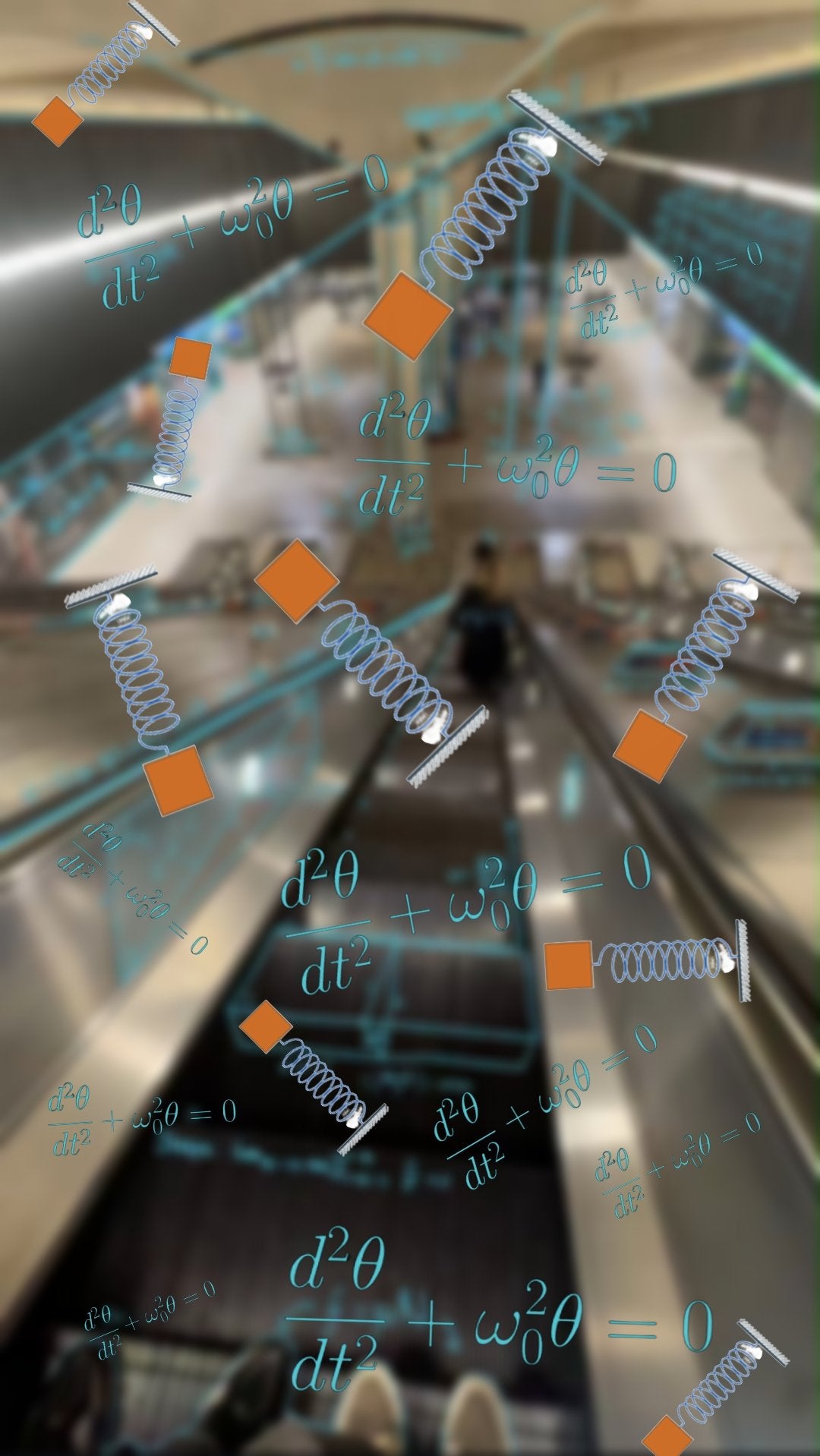 'How a mathematician sees the world' meme representing physicists.