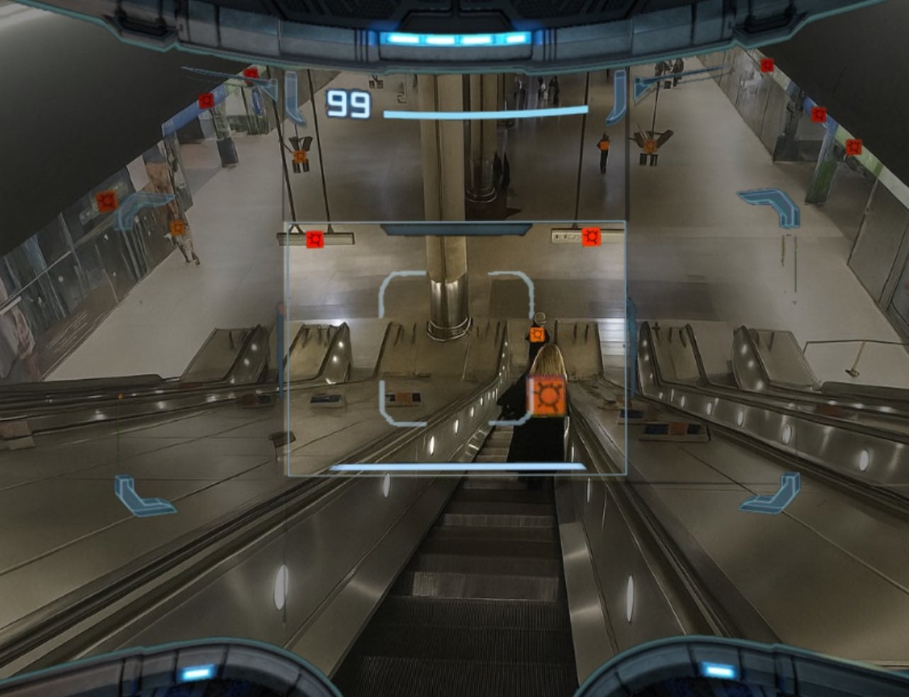 'How a mathematician sees the world' meme representing Metroid Prime players.