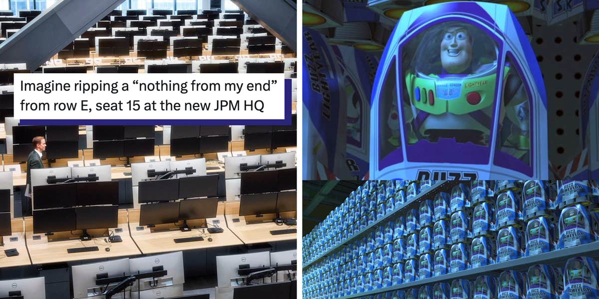 Jp Computer Setup JPMorgan's new headquarters draws backlash over monitor setup