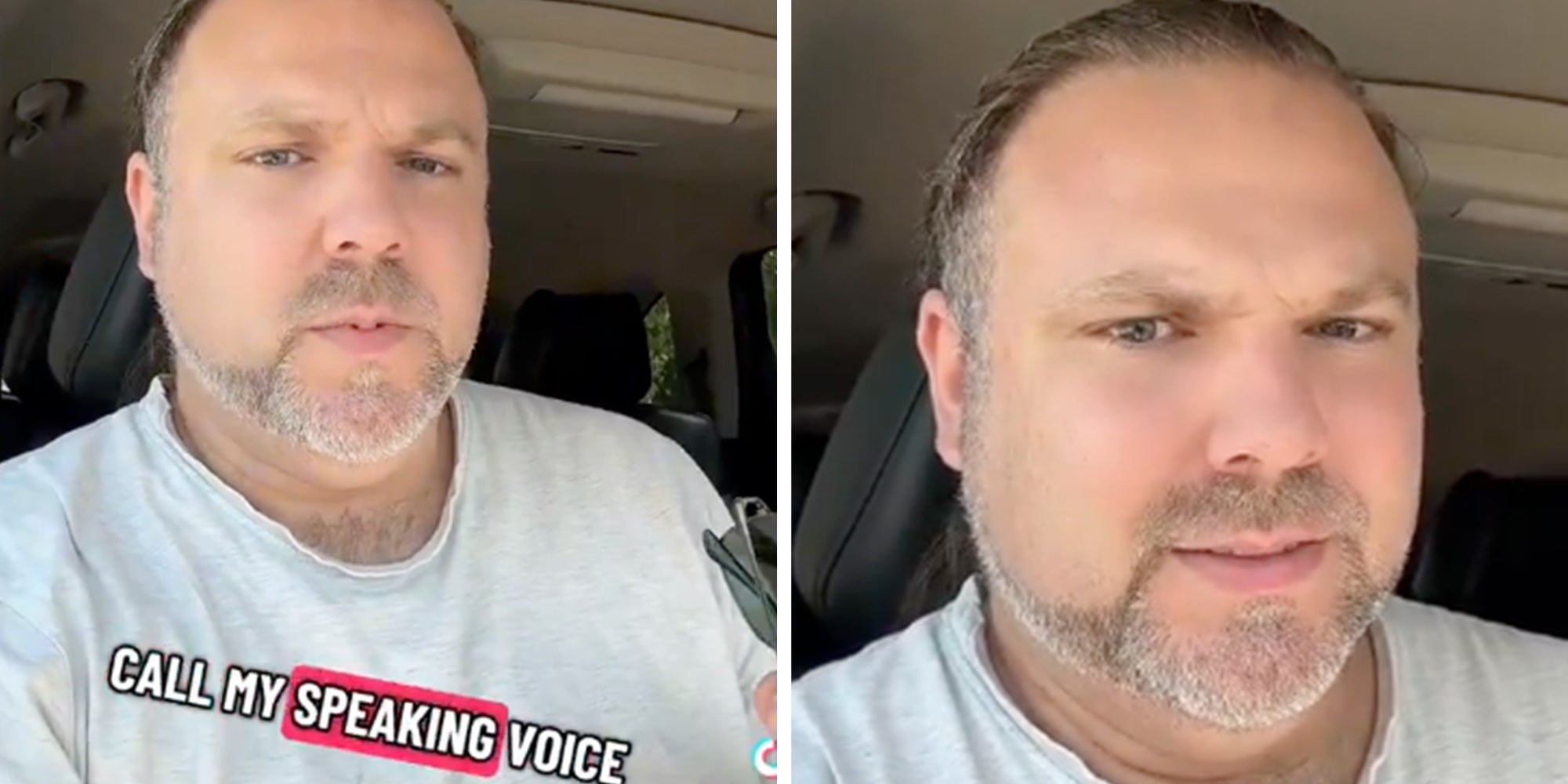 “Almost choked on my lunch”: Man discovers his “real voice” after 30 years of changing it to make others comfortable