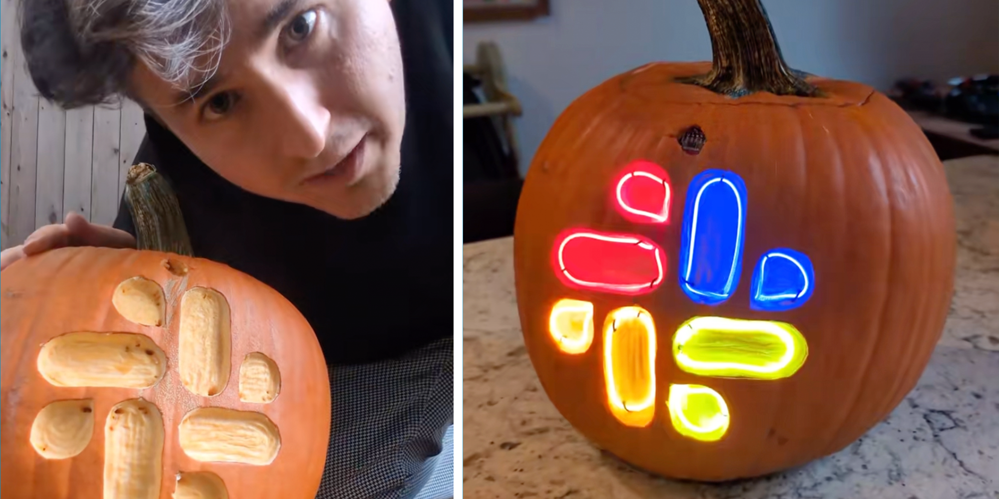slack-o-lantern halloween pumpkin diy