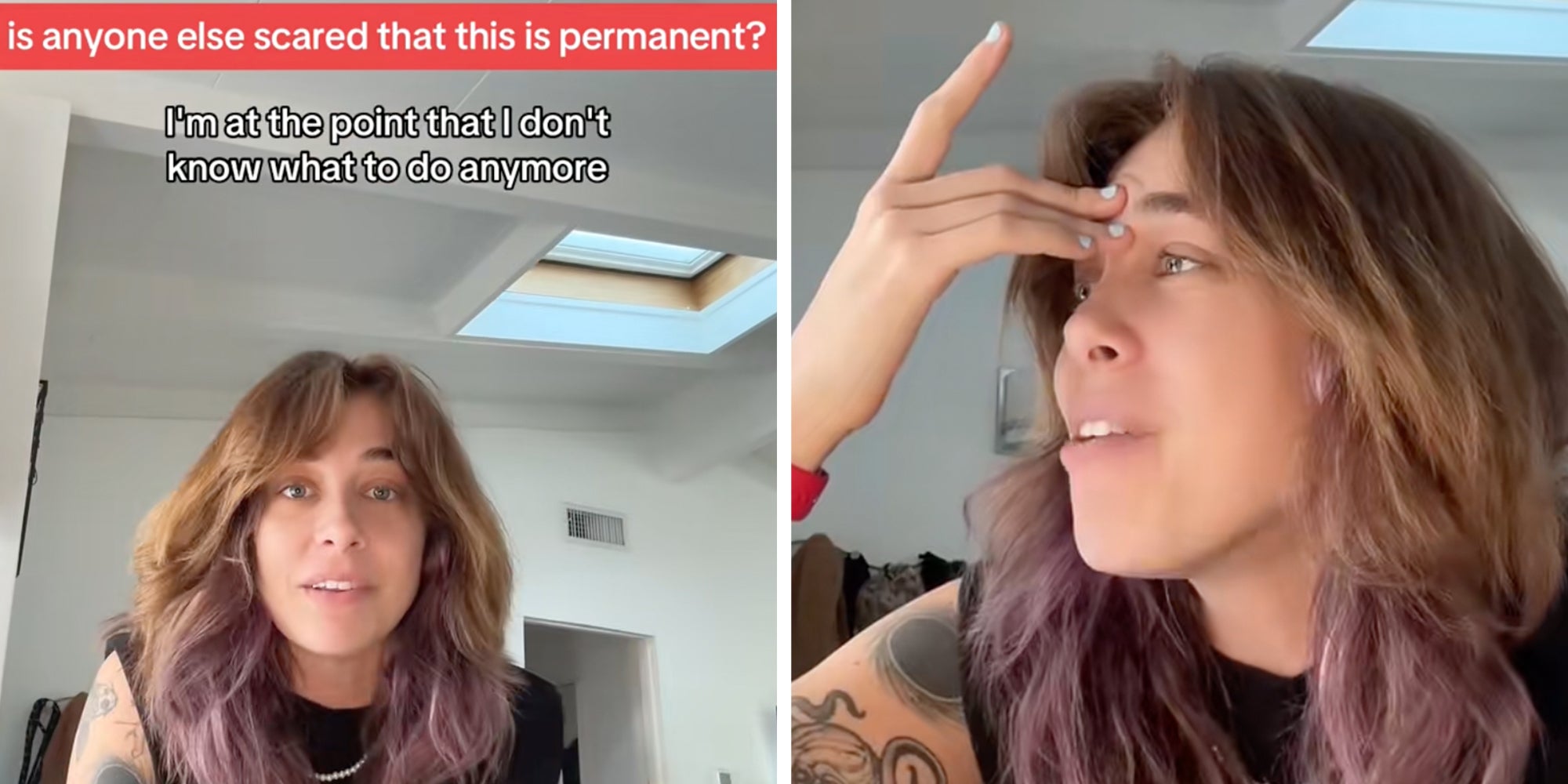 TikTok video about burnout.