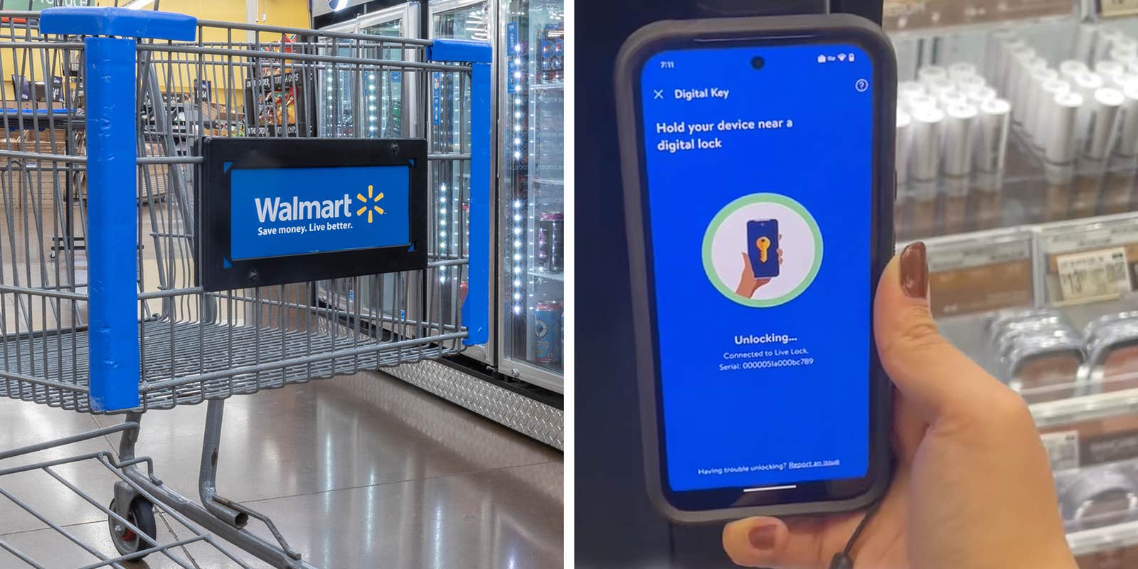 Walmart Is Testing Digital Keys For Locked Product Cases
