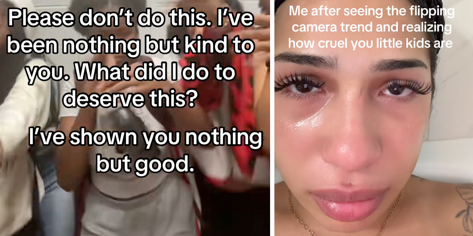 camera flipping trend