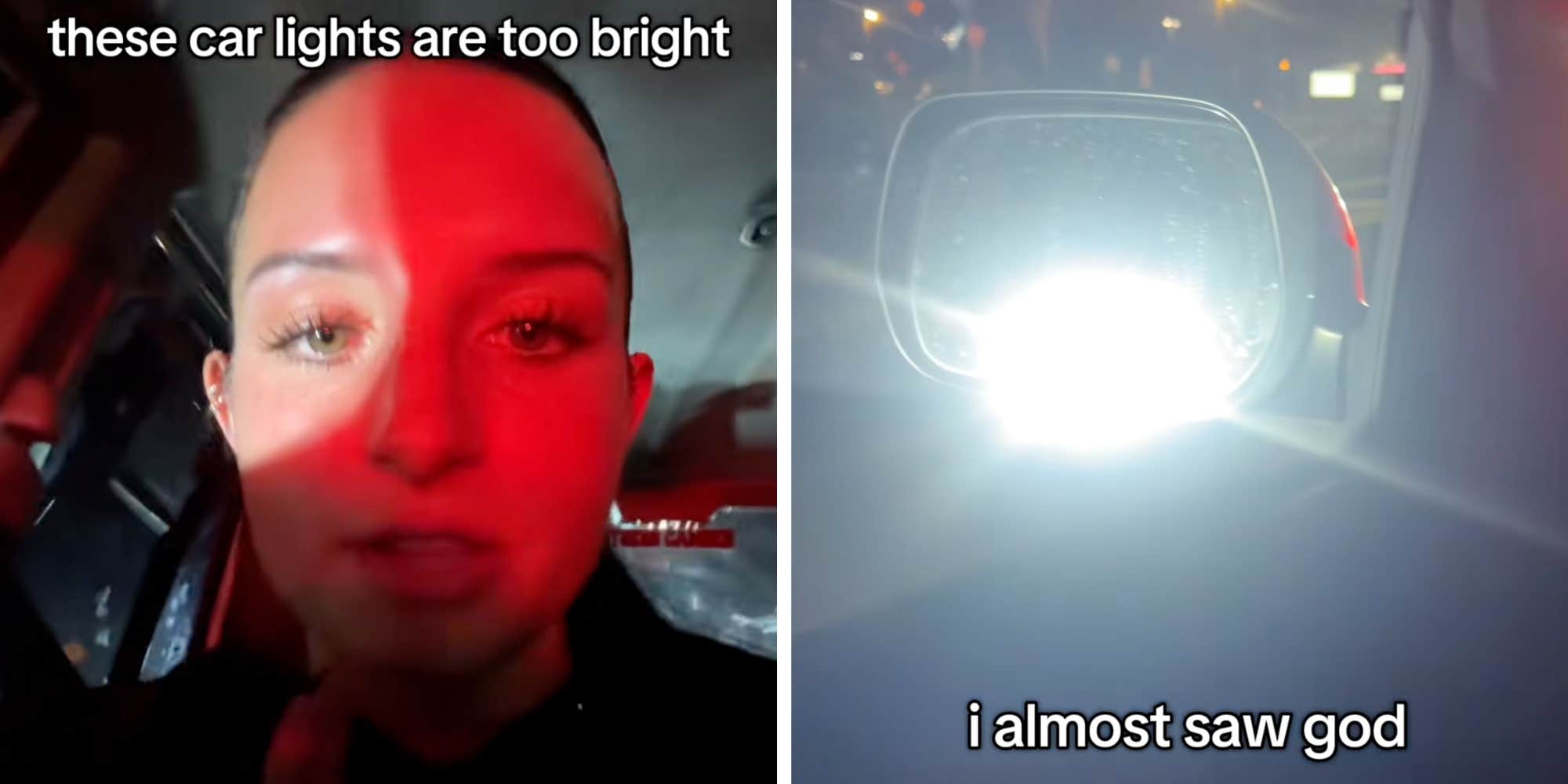 “Fighting for my life”: Driver blinded by super-bright headlights hits 2.5 million views