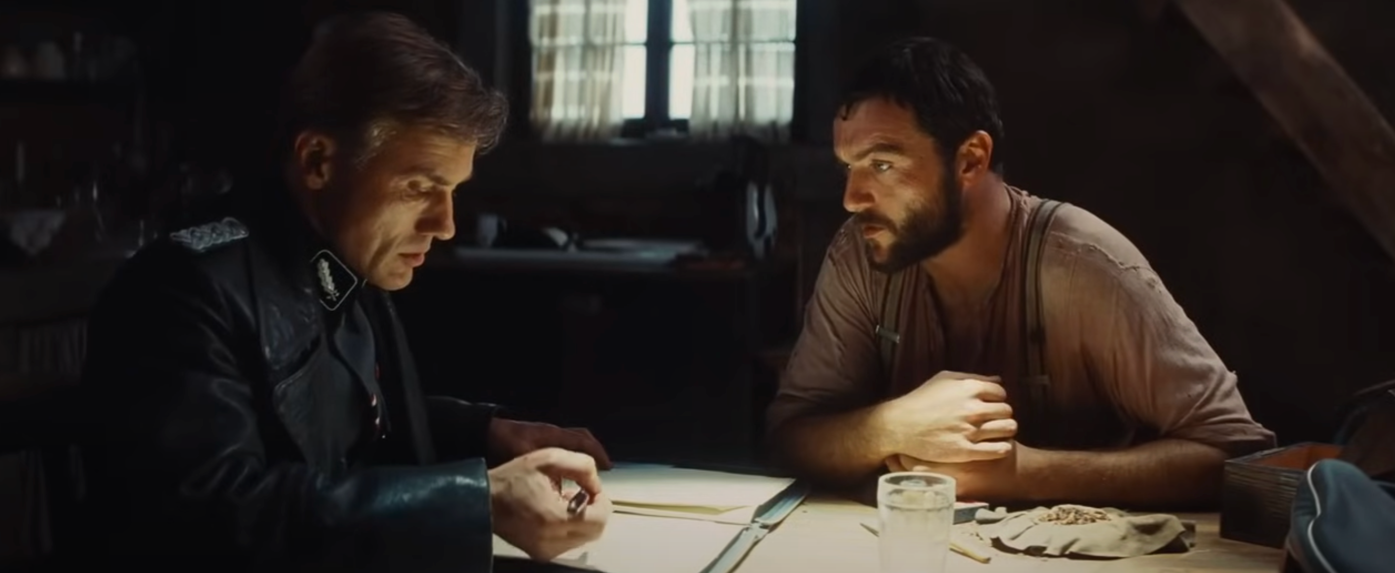 inglorious basterds movie opening scene