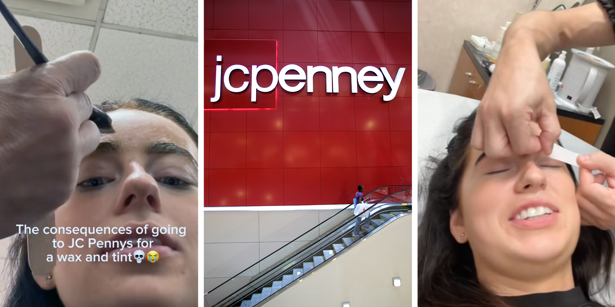 jcpenney wax and tint brows gone wrong