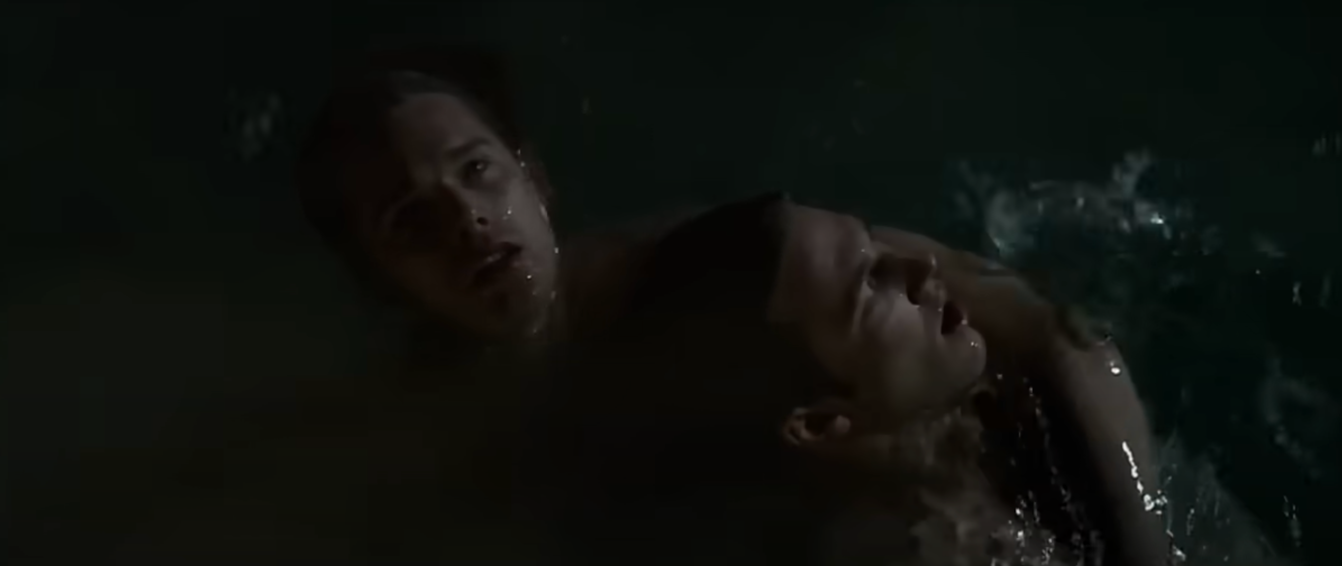 never saved anything for the swim back