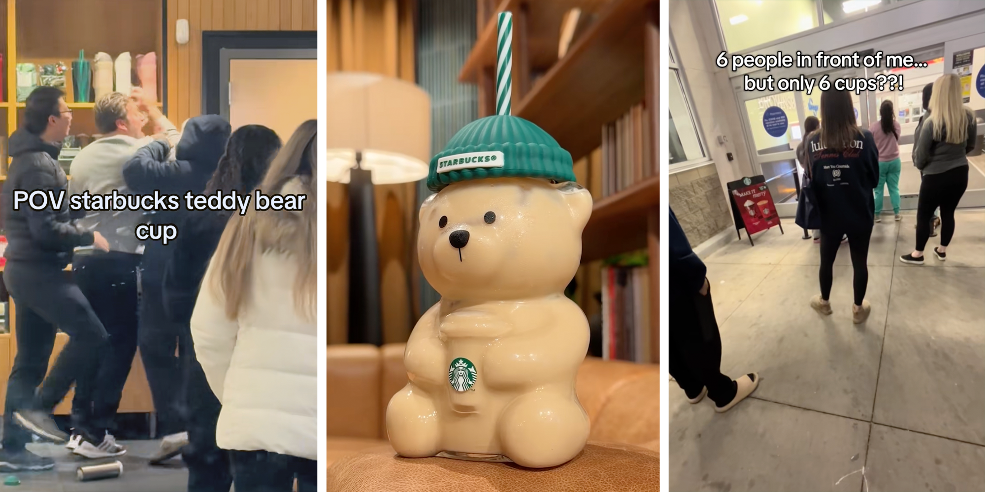 starbucks teddy bear cups launch