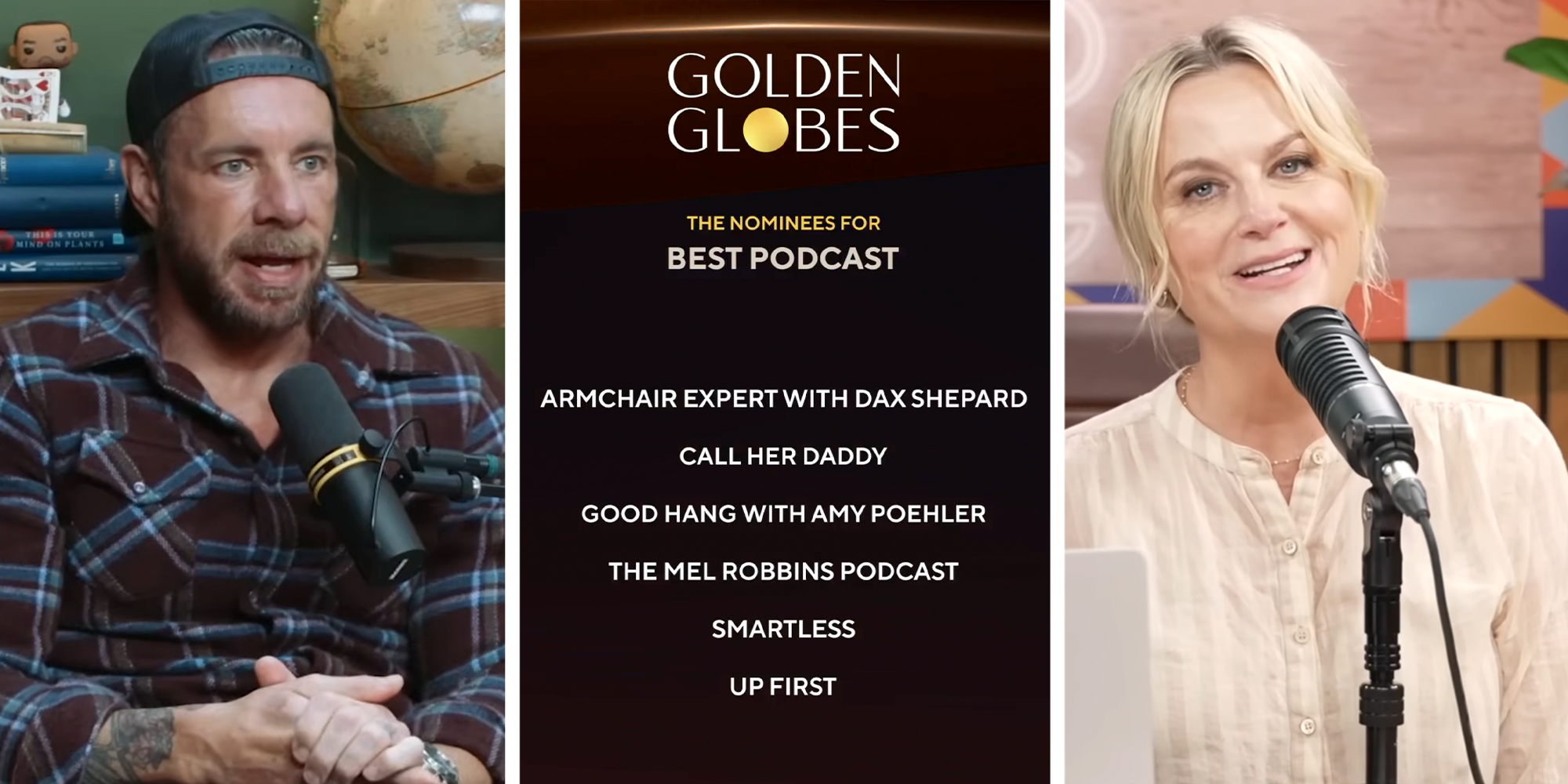 best podcast category golden globes