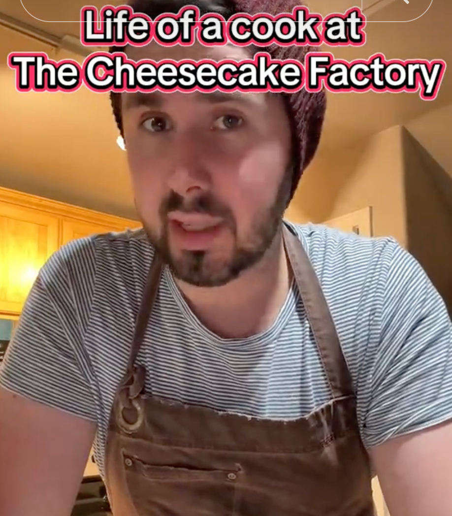 @warmhearthfoods/TikTok "Life of a cook at The Cheesecake Factory"