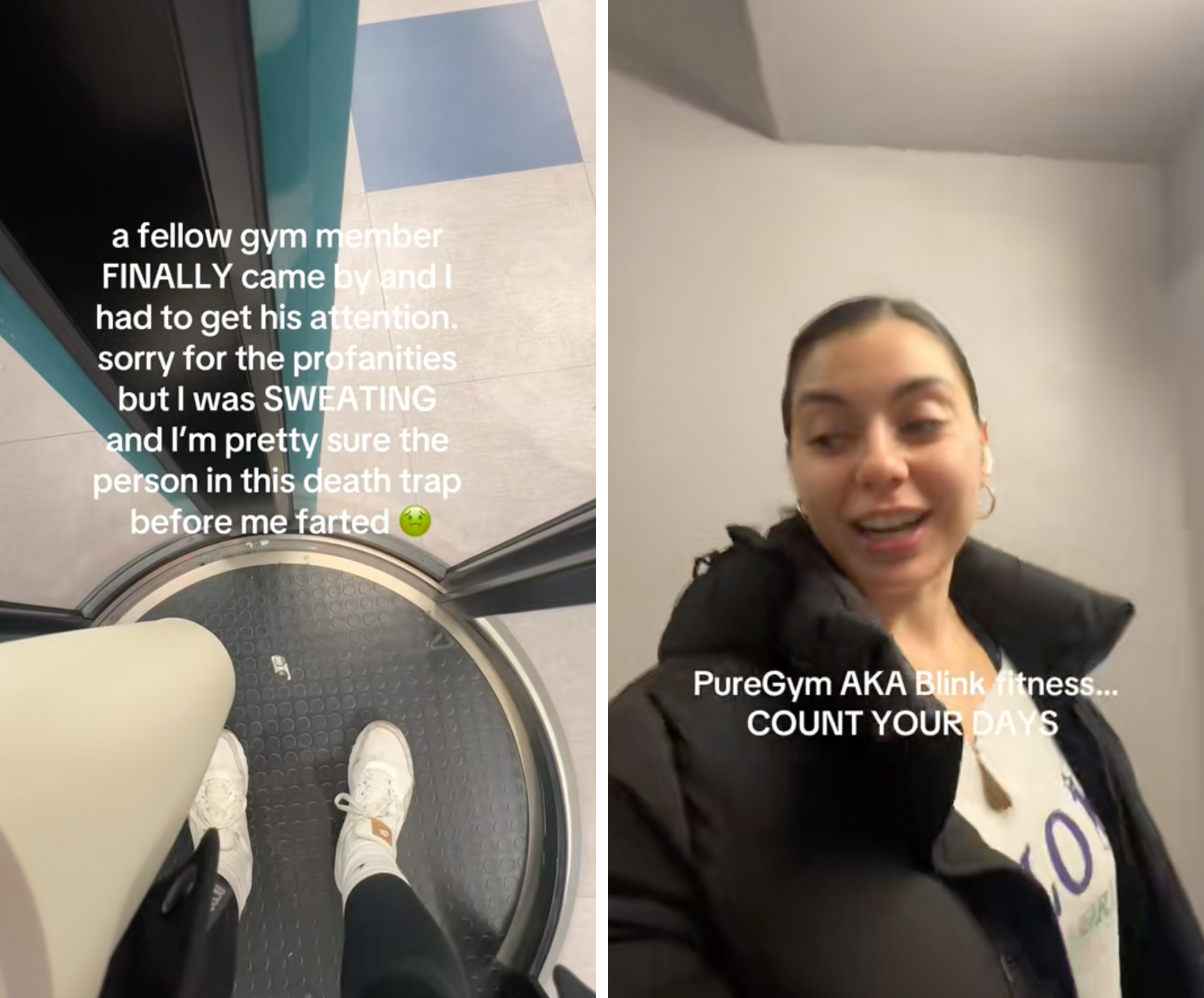 count your days pure fitness blink gym