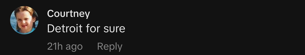 “Detroit, com certeza.”
