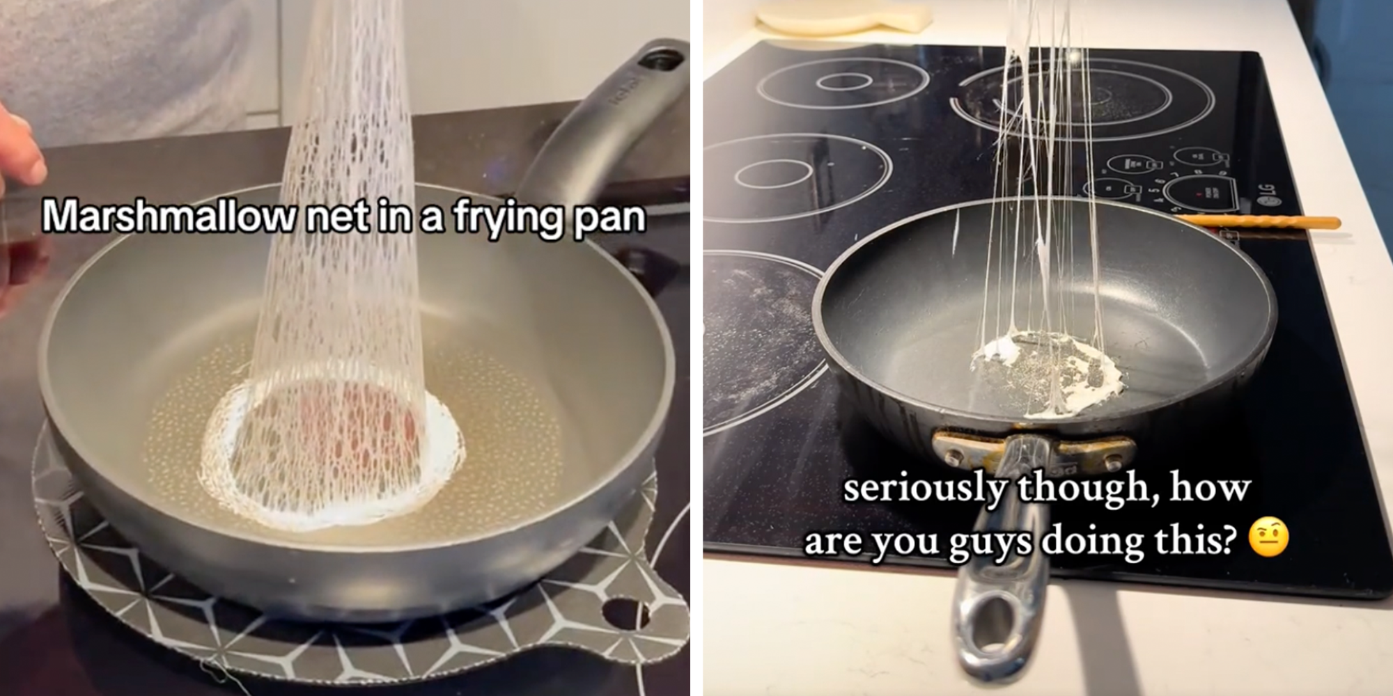 marshmallow net cooking trend