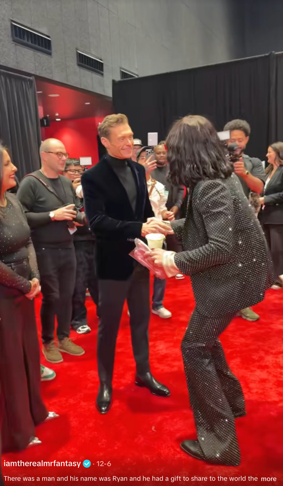 mr fantasy meets ryan seacrest