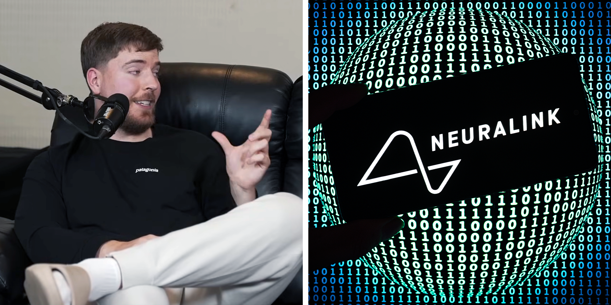mrbeast neuralink bogus theory